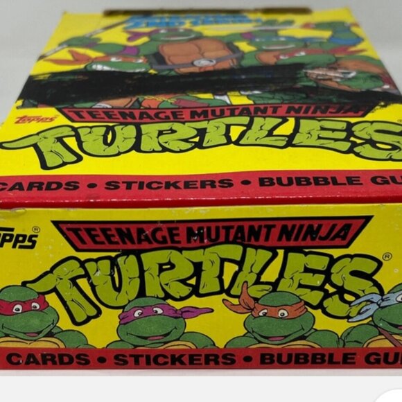 1990 topps teenage mutant ninja turtles series 2 wax box 36 sealed packs - Picture 2 of 4